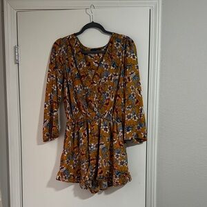 Staccato Multicolor Floral Romper